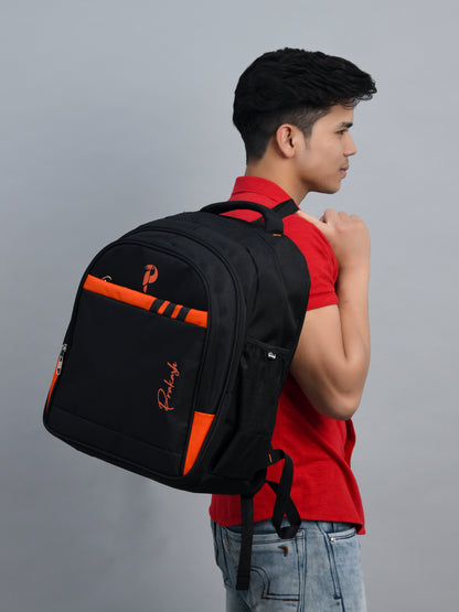 Tri-stripe Backpack PBP-116 Orange