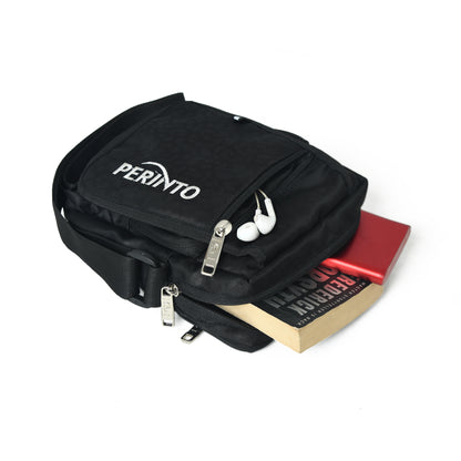 Passport sling bag by Perinto PC8001 Black