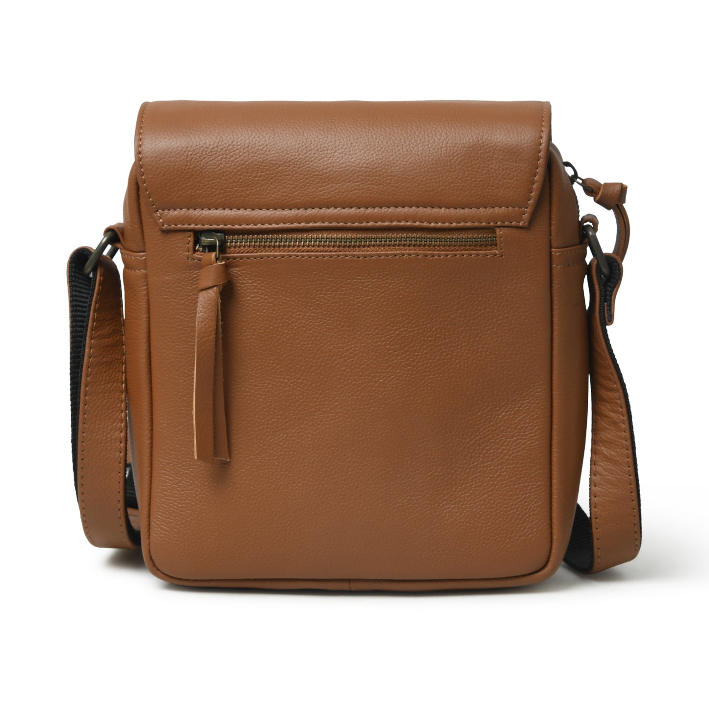 Perinto Leather Side Sling Bag PUSB-6001 Tan