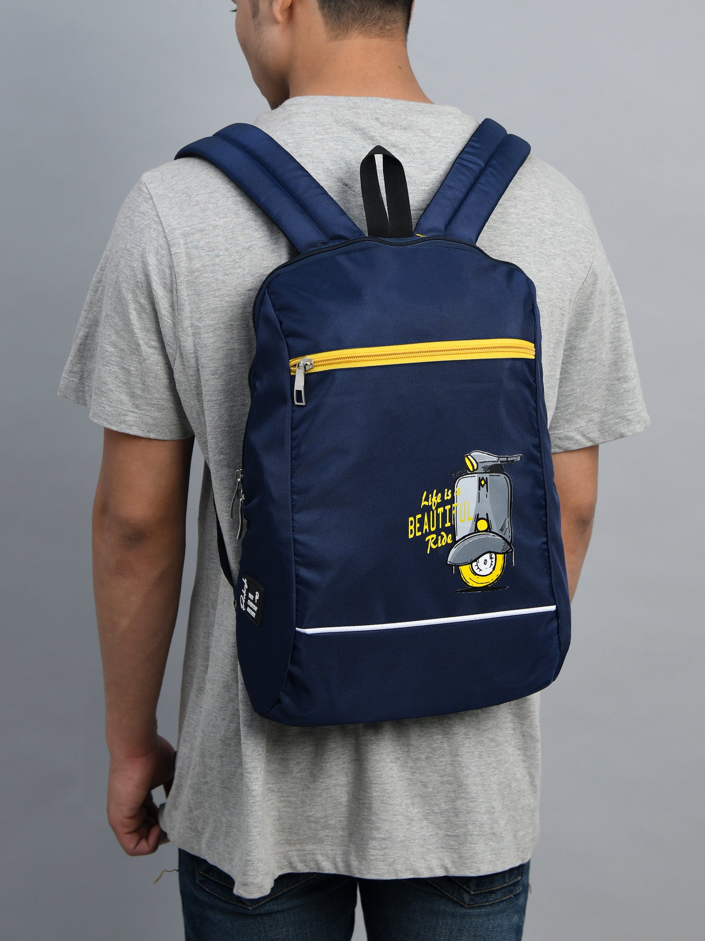 LIABR Laptop backpack PLP-515 Navy Blue