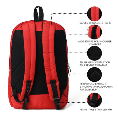 LIABR Laptop backpack PLP-515 Red